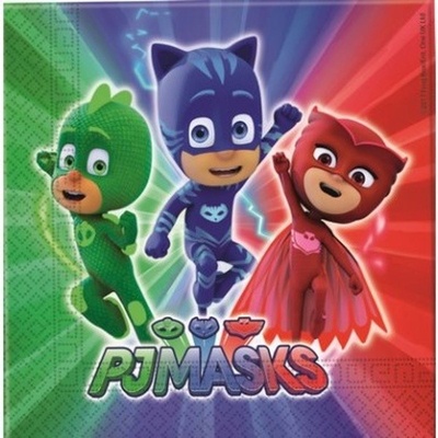 Procos ubrousky 33x33cm PJ Masks
