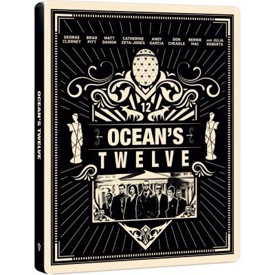 MagicBox Бандата на Оушън 2 - 2Blu-ray (UHD + BD)(Steelbook) (070247)