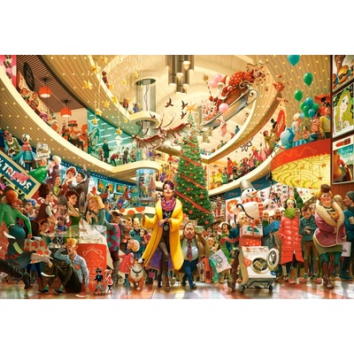 Castorland Zbierka umenia Crazy Shopping 1500 dielov