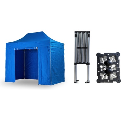 Tentino Small Hexagon 2 x 3 m svetlo modrá