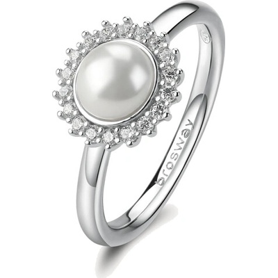 Brosway stříbrný prsten Fancy Infinite White BWFIW148