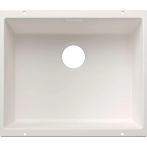 BLANCO Subline 500 - Мивка от Silgranit, 53x46 см, бяла 527799 (527799) Мивка за вграждане