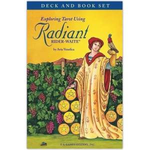 US Games Оригинални карти Таро Radiant Rider-Waite Tarot Box Set - Avia Venefica, Pamela Colman Smith