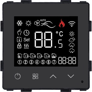 ELMARK Element zigbee ТЕРМОСТАТ ЗА ВОДНО ПОДОВО, ЧЕРЕН (195zbwft/bl)