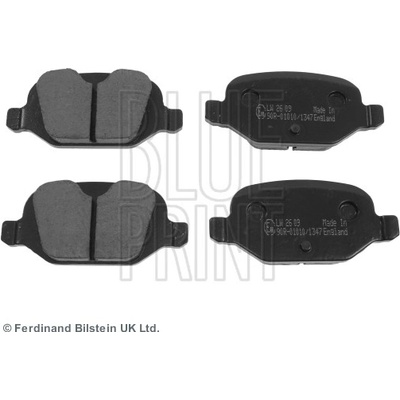 Sada brzdových platničiek kotúčovej brzdy BLUE PRINT ADL144205