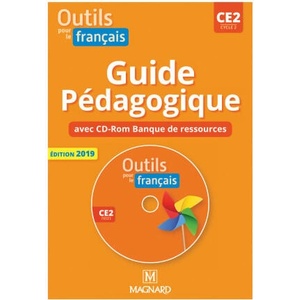 Outils pour le Français CE2 - Banque de ressources du manuel sur CD-Rom avec guide pédagogique papier (ISBN: 9782210505414)