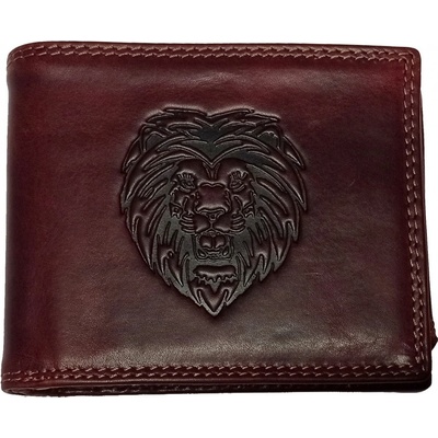 Sendi Design pánská kožená 2104W Lion hnědá