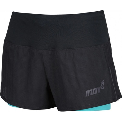 Inov-8 Trailfly Ultra 3" short black teal šortky dámské