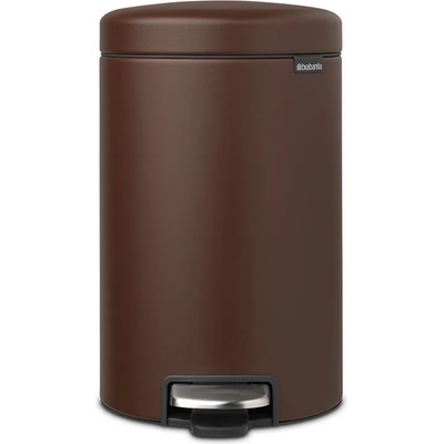 Brabantia Кош за смет с педал Brabantia NewIcon 12L, Mineral Cosy Brown (1005533)