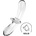 Satisfyer Double Crystal Transparent