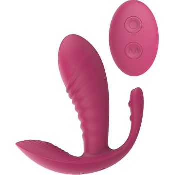 Image 1 of DreamToys Essentials Triple Pleasure Vibe Pink