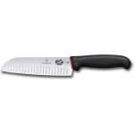 Victorinox - кухненски нож сантоку DUAL GRIP 17 см черен (GG692)