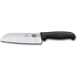 Victorinox - кухненски нож сантоку DUAL GRIP 17 см черен (GG692)