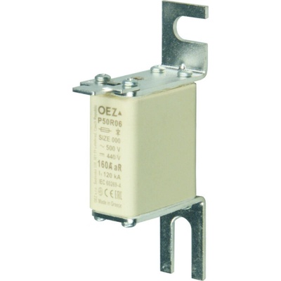 OEZ LETOHRAD OEZ Pojistková vložka pro jištění polovodičů,P50R06 125A aR OEZ:06627 – Zboží Mobilmania