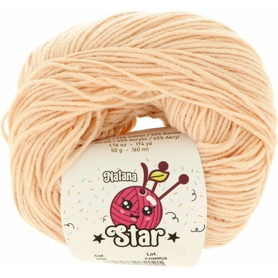 Natana Cherry Star 008 pastelovo oranžová