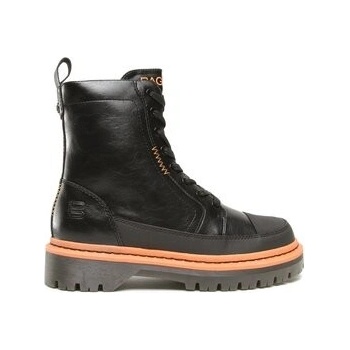 Bagatt turistická obuv D31-A4P3B-5959-1033 black/orange