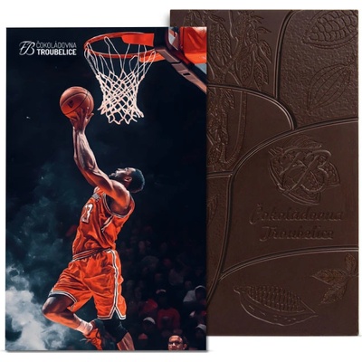 Čokoládovna Troubelice Basketball hořká 75% 45 g