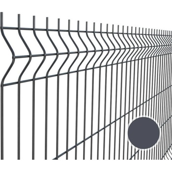 3D plotový panel výška 153cm, oko 200x50mm, Ø 4mm ANTRACIT