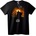 NOONEBRAND Тениска Батман Започва - L, Black