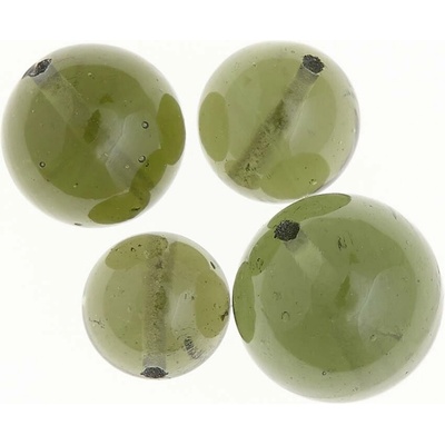 My Moldavite Vltavin broušený - korálek 7mm