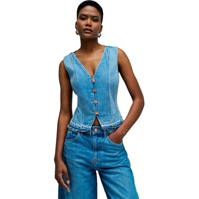Salsa jeans Елек Salsa jeans 21011374 waistcoat - Blue (Blue)