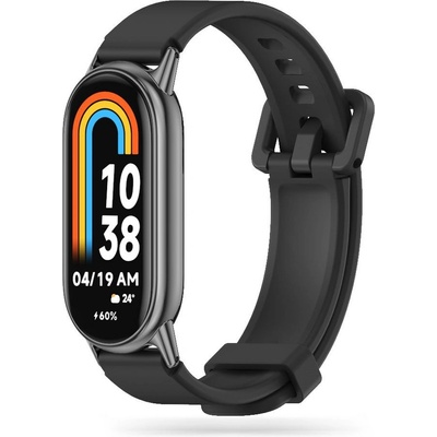 Силиконова каишка за Xiaomi Smart Band 8 / 9 / NFC от Tech-Protect IconBand Pro - Черна (9490713935019)