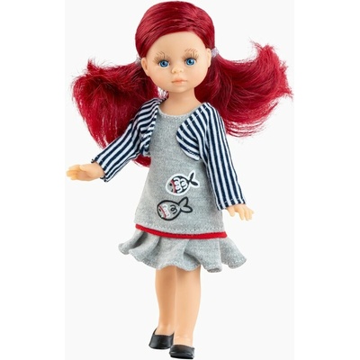 Paola Reina Realistická Pili s purpurovými vlasy Španělska Las Miniamigas