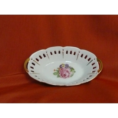 Koš dezertní, 25111, 16 cm BOHEMIA PORCELÁN MORITZ ZDEKAUER 1810 s.r.o. (Stará Role)