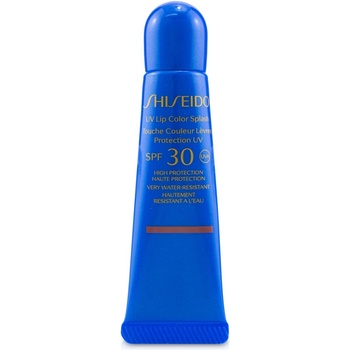 Shiseido UV Color Splash Водоустойчив Слънцезащитен Балсам за устни Uluru Red SPF 30 10 ml *Тестер
