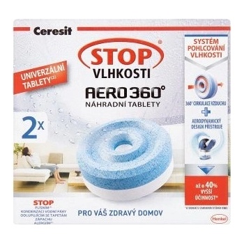 Ceresit Stop vlhkosti Aero 360° tablety 2 x 450g