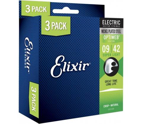 Elixir 16550 3-PACK