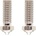 QIDI Tech Дюза с медно покритие за X-Smart 3/X-Plus 3/X-Max 3 - Комплект от 2 бр. - 0, 8 mm (728683350006)