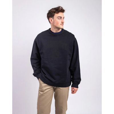 Carhartt WIP Faded Pond Corps Sweatshirt Black heavy stone wash