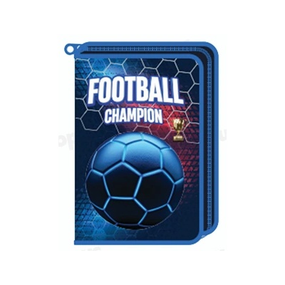 OCTOPUS Несесер Octopus, 1 цип, 2 прегради, празен, Football Cham (24622-А-FOOTBALL C)