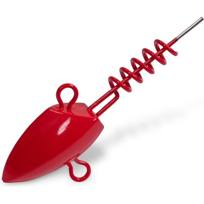 Black Cat Jigová hlavička Jig Head 28 g 2 ks Červená