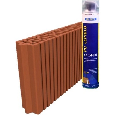 Příčka broušená Profiblok 80 Brus 497 × 80 × 249 mm KM BETA s pěnou