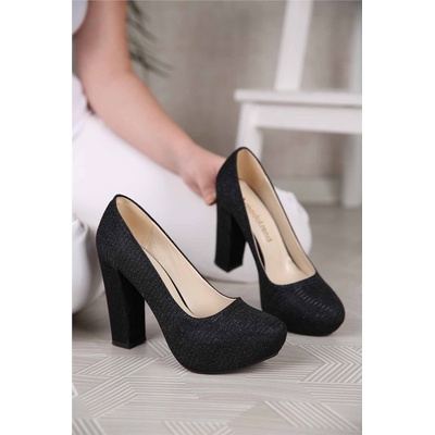 Moda Trend Дамски елегантни обувки - Черни #311392 (311392_Черно)