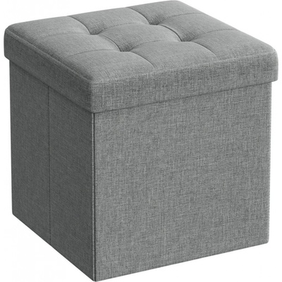 VASAGLE taburetka 30x30x30 LSF028G02 v šedej farbe