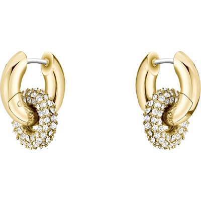 Hugo Boss Moderní pozlacené náušnice 2v1 Live Precious 1580759