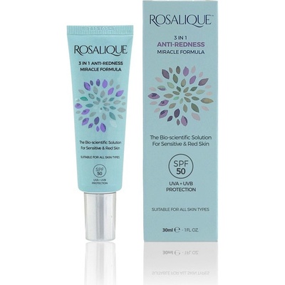 Rosalique Anti-Redness zklidňující denní krém proti zarudnutí SPF50 30 ml