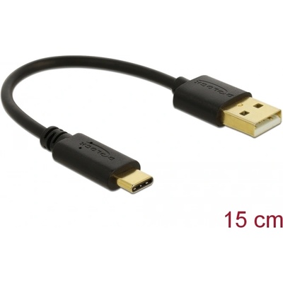 Delock 85354 15cm 0.5A USB-A - USB-C кабел за зареждане (85354)