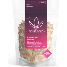 Sense Coco Bio kokosové chipsy malina 40 g