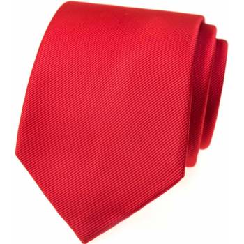 Štruktúrovaná kravata červená