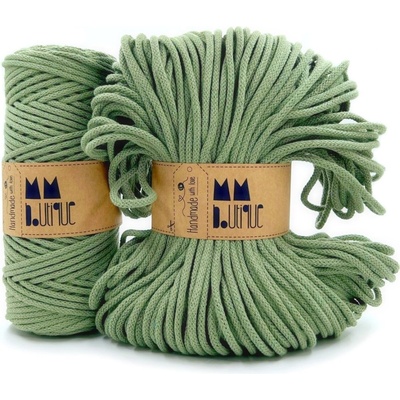 MMboutique bavlněná šňůra 4mm Salvia Varianta návinu: Přadeno