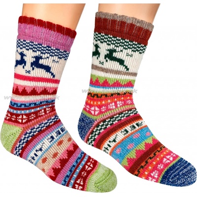 SOCKS4FUN Zimné ponožky W 3199 2 k.2
