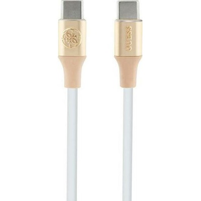 Guess GUCCLALRGDD USB-C - USB-C, 1,5m, zlatý