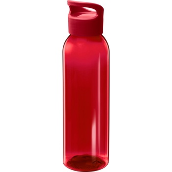 POLLYFLAME Бутилка за вода, тритан, 650мл, прозрачно червена (08149-А-ПРЧЕРВЕН)