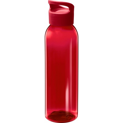 POLLYFLAME Бутилка за вода, тритан, 650мл, прозрачно червена (08149-А-ПРЧЕРВЕН)