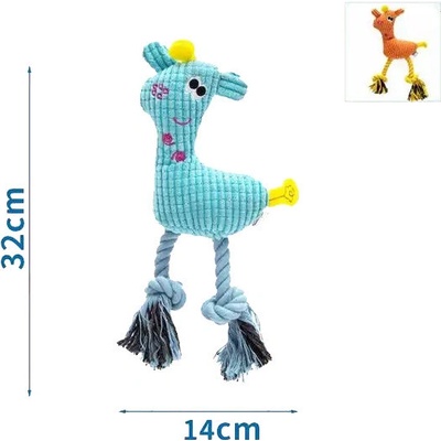 Nobleza plyšová srnka s lanom 32 cm