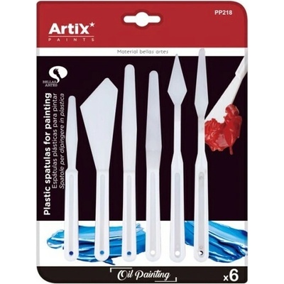 Artix Paints Plastové špachtle sada (6ks)